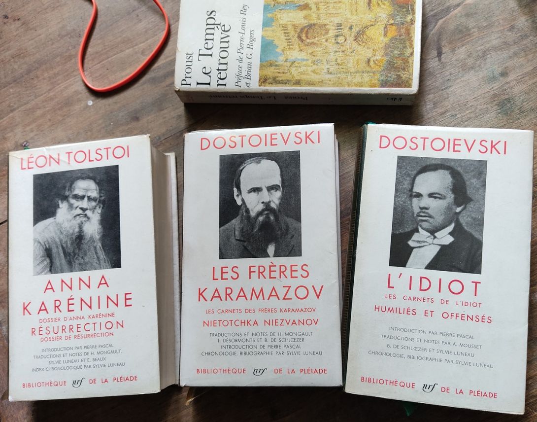 Anna Karenina, The Brothers Karamazov, and The Idiot: Those books were, in a way, his script,” Olga Kurylenko says